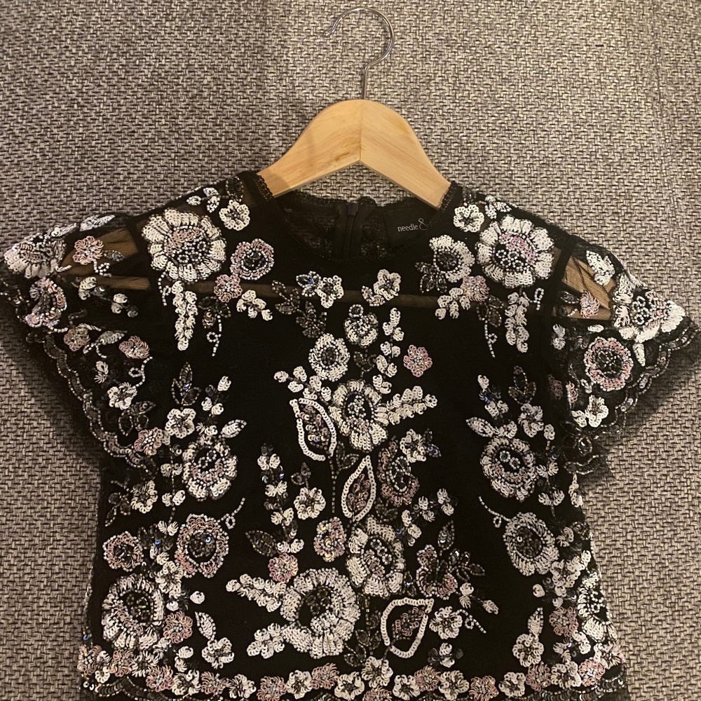 Needle and Thread Beaded blouse